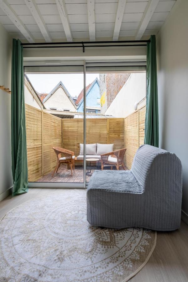 Les Hortillonnages_B&B Inn_Centre Ville_Terrasse_Wifi_Netflix Amiens Dış mekan fotoğraf