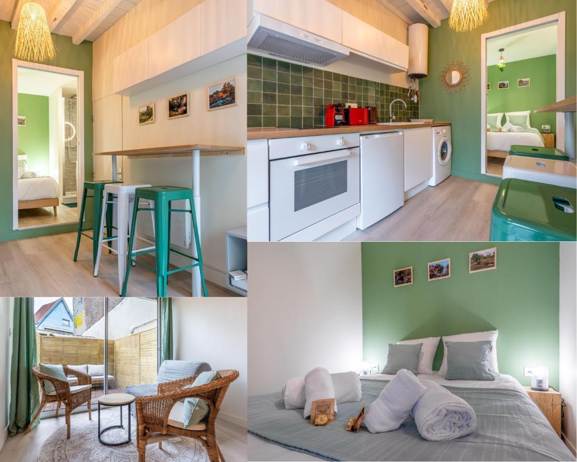 Les Hortillonnages_B&B Inn_Centre Ville_Terrasse_Wifi_Netflix Amiens Dış mekan fotoğraf