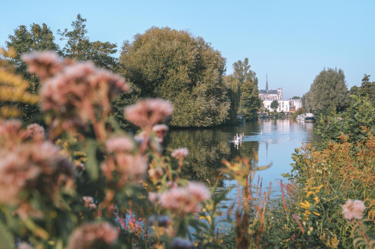 Les Hortillonnages_B&B Inn_Centre Ville_Terrasse_Wifi_Netflix Amiens Dış mekan fotoğraf
